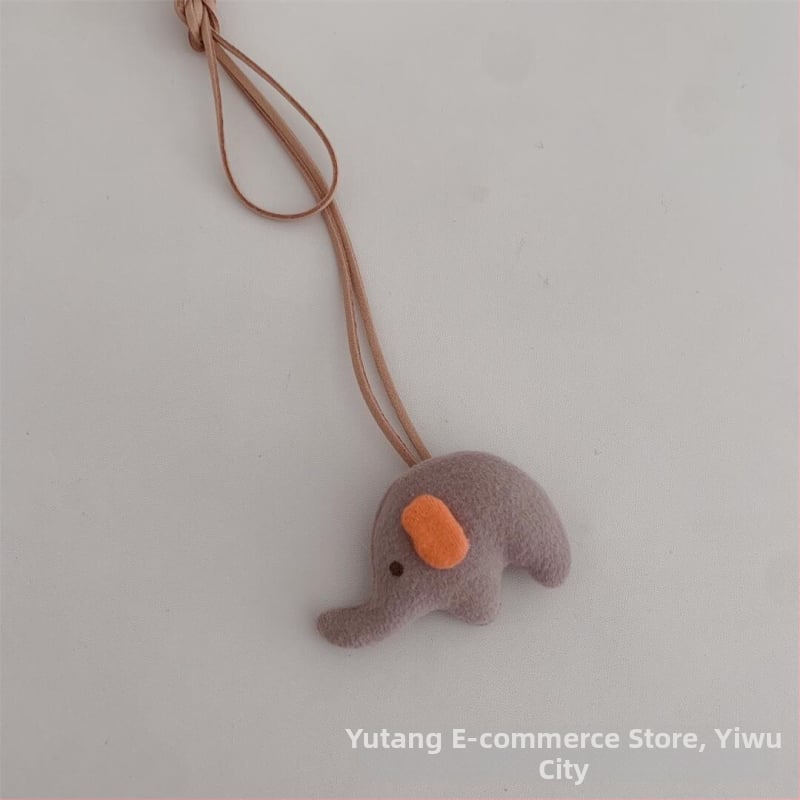 Gyerekeknek készült nyaklánc - kézzel készített, textil, rajzfilm stílus