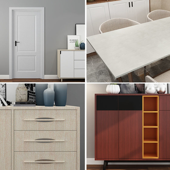 PVC стенен стикер - дървесен модел, водоустойчив, самозалепващ, вход