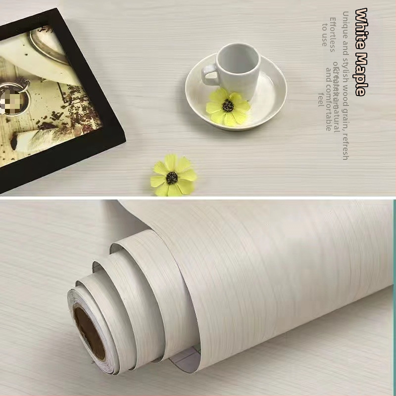 PVC стенен стикер - дървесен модел, водоустойчив, самозалепващ, вход