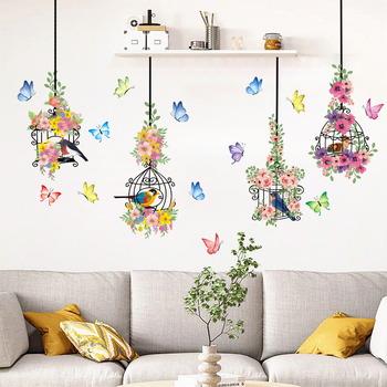 Колибри стъклен прозорец стикер, самозалепящ, водоустойчив PVC, 1 бр., симпатични животни, за дневна и спалня