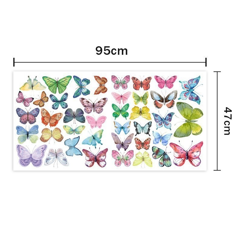 Колибри стъклен прозорец стикер, самозалепящ, водоустойчив PVC, 1 бр., симпатични животни, за дневна и спалня