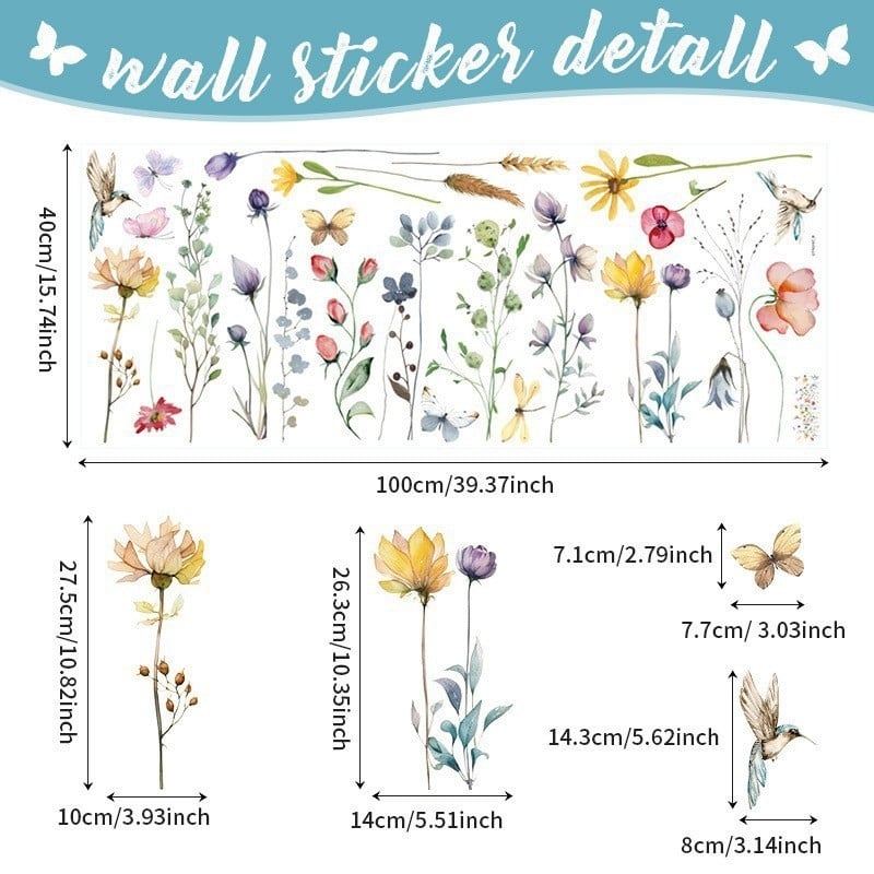 Колибри стъклен прозорец стикер, самозалепящ, водоустойчив PVC, 1 бр., симпатични животни, за дневна и спалня