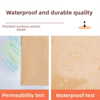 PVC фолио за обновяване на кухненски шкафове и врати — самозалепващ стенен стикер, 1 бр., водоустойчив, стил прост и модерен