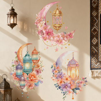 Стенно стикер – PVC материал, водоустойчив, самозалепващ, модел сладки животни, подходящ за дневна и спалня