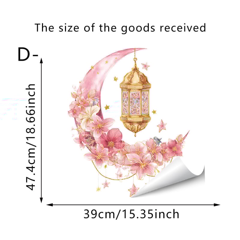 Стенно стикер – PVC материал, водоустойчив, самозалепващ, модел сладки животни, подходящ за дневна и спалня