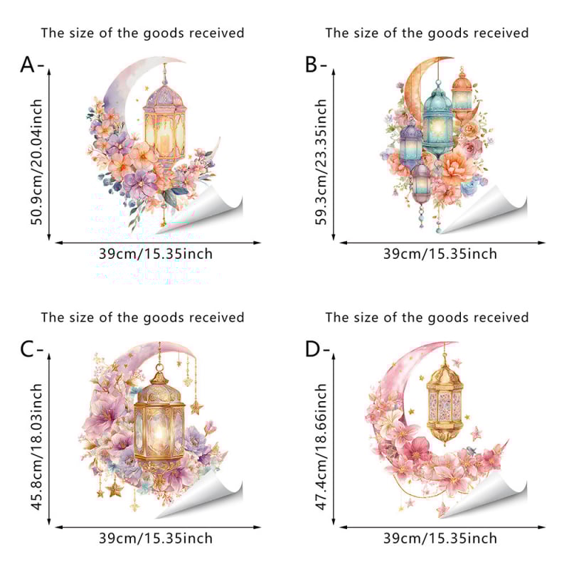 Стенно стикер – PVC материал, водоустойчив, самозалепващ, модел сладки животни, подходящ за дневна и спалня
