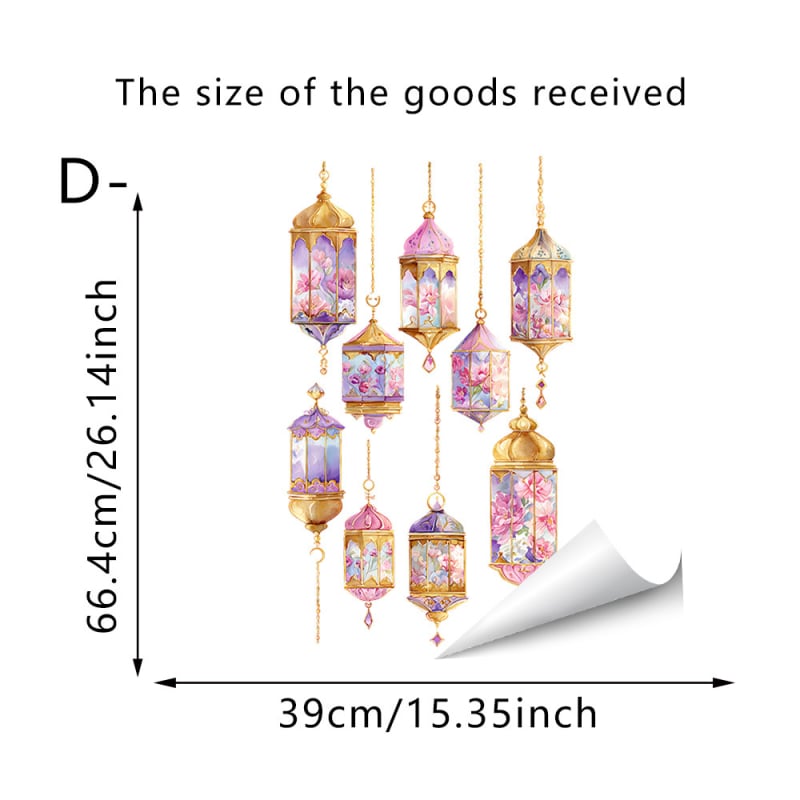 Стенно стикер – PVC материал, водоустойчив, самозалепващ, модел сладки животни, подходящ за дневна и спалня