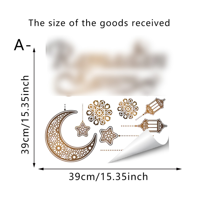 Стенно стикер – PVC материал, водоустойчив, самозалепващ, модел сладки животни, подходящ за дневна и спалня
