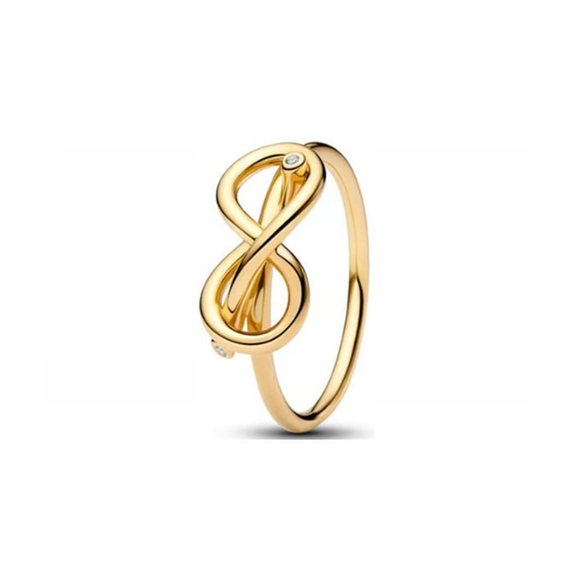 Unisex 925 sidabro žiedas su geometriniu dizainu ir cirkonija, lengvas prabangos stilius