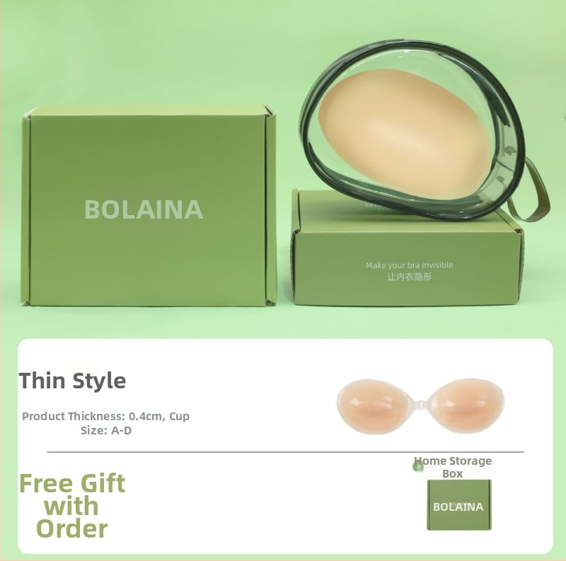 Szilikon melltapasz – gyűjtés, láthatatlan, pánt nélkül; kör alakú mellbimbó forma, átlátszó fényes felület, normál vastagság