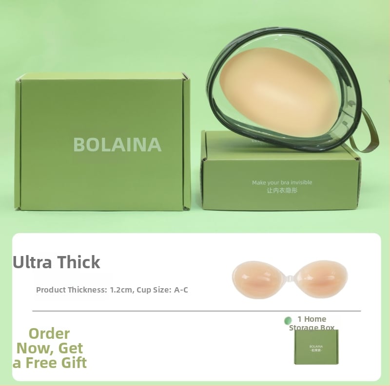 Szilikon melltapasz – gyűjtés, láthatatlan, pánt nélkül; kör alakú mellbimbó forma, átlátszó fényes felület, normál vastagság