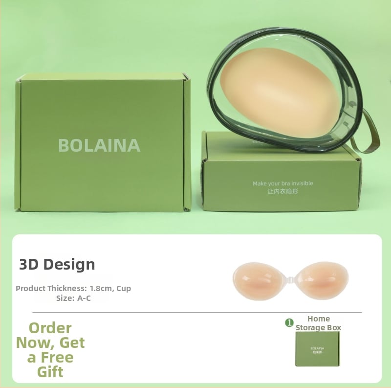 Szilikon melltapasz – gyűjtés, láthatatlan, pánt nélkül; kör alakú mellbimbó forma, átlátszó fényes felület, normál vastagság