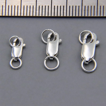 Încuietoare pentru bijuterii din argint 925 pur – buton pătrat, electroplating, stil chinezesc nou