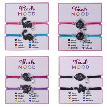 Детска гривна от сплав с термочувствителен цвят и анимационен принт, марка Yiran