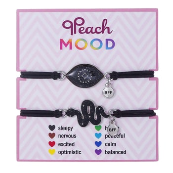 Детска гривна от сплав с термочувствителен цвят и анимационен принт, марка Yiran