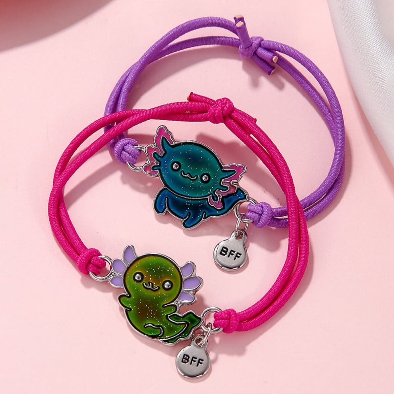 Детска гривна от сплав с термочувствителен цвят и анимационен принт, марка Yiran