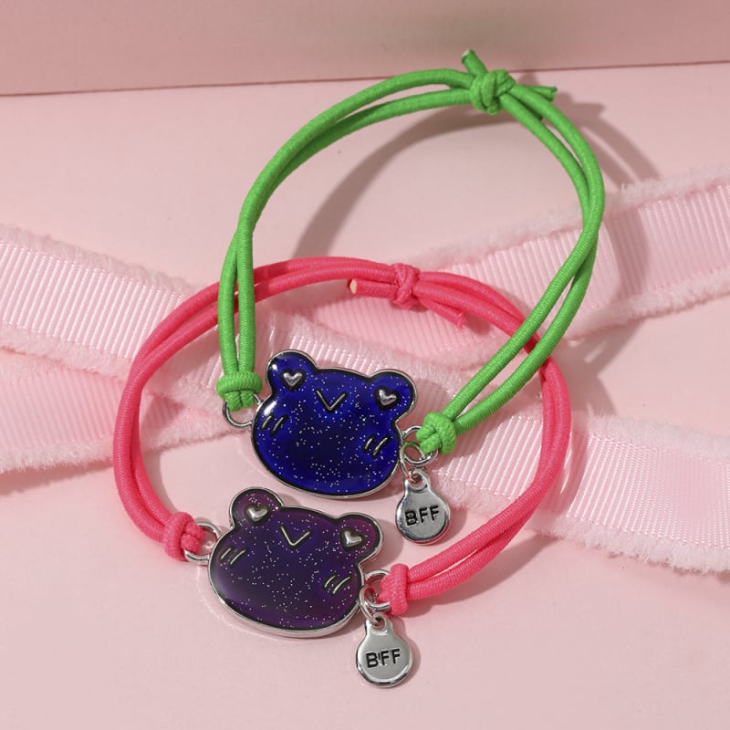 Детска гривна от сплав с термочувствителен цвят и анимационен принт, марка Yiran