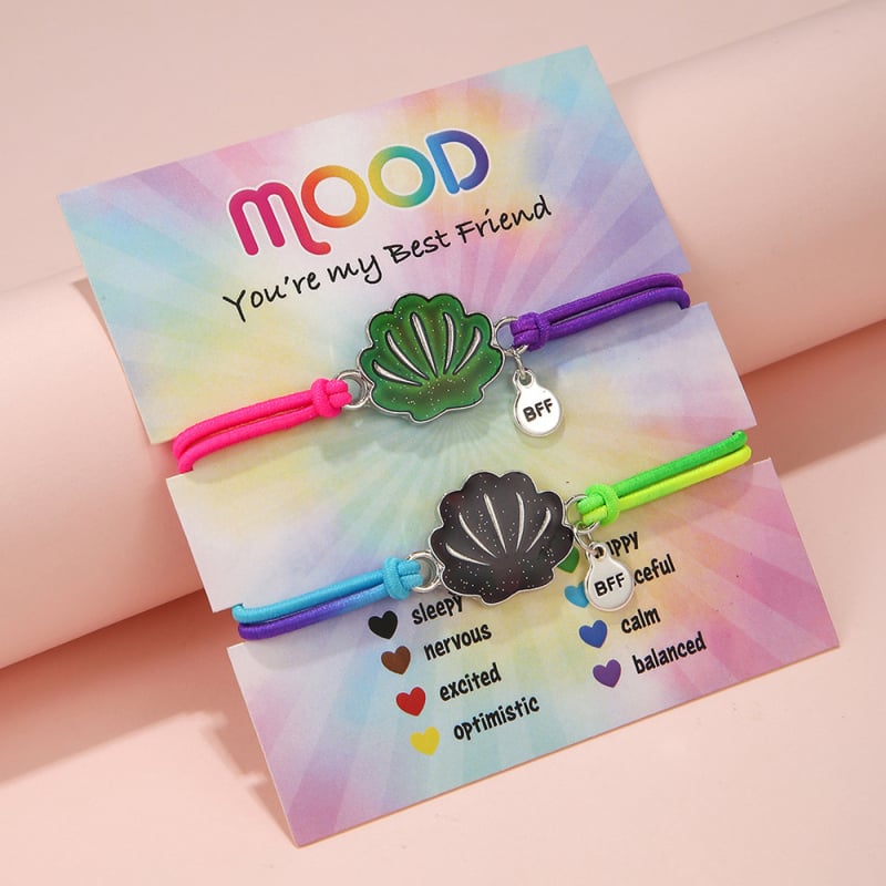 Детска гривна от сплав с термочувствителен цвят и анимационен принт, марка Yiran