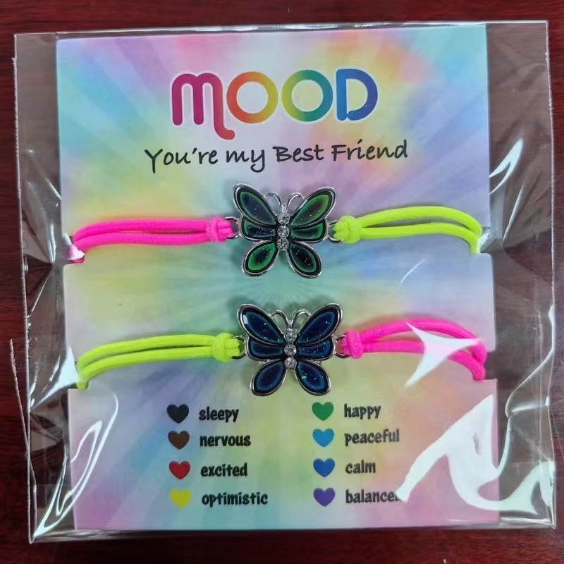 Детска гривна от сплав с термочувствителен цвят и анимационен принт, марка Yiran