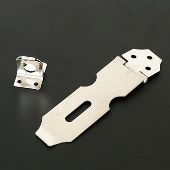 Pin tipo durų užraktas iš nerūdijančio plieno, užrakinimo plokštė, paviršinis montavimas, šiuolaikinis minimalistinis stilius