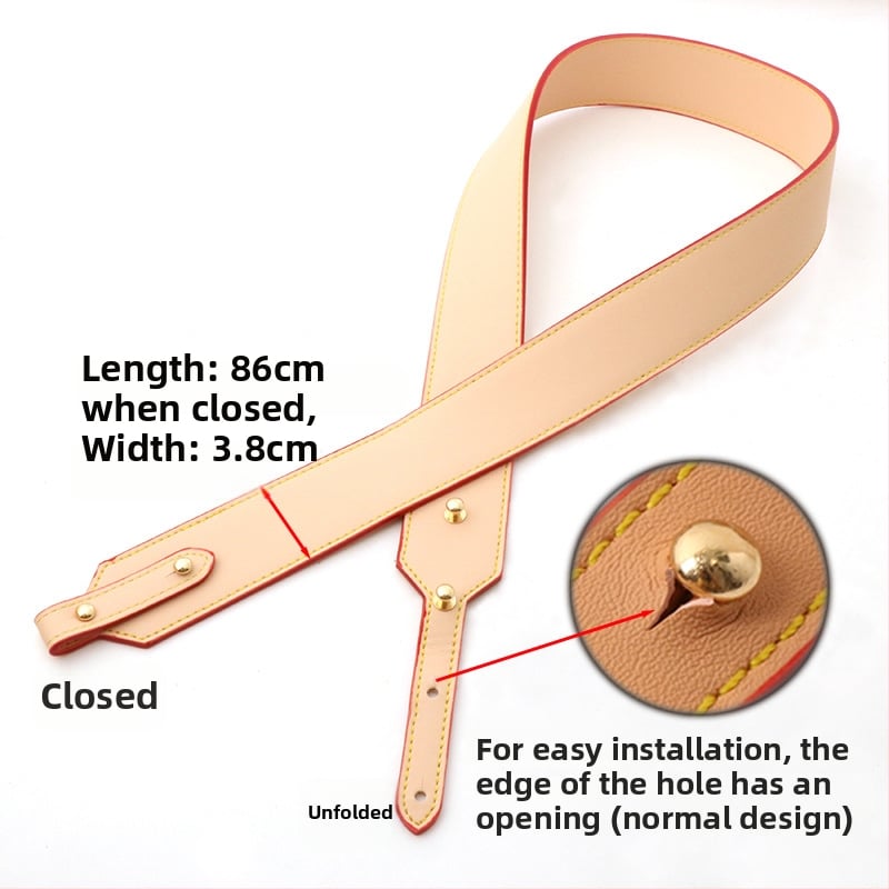 Каишка за рамо за чанти - PU материал, ултра лека и издръжлива, урбанистичен стил, пролет 2025