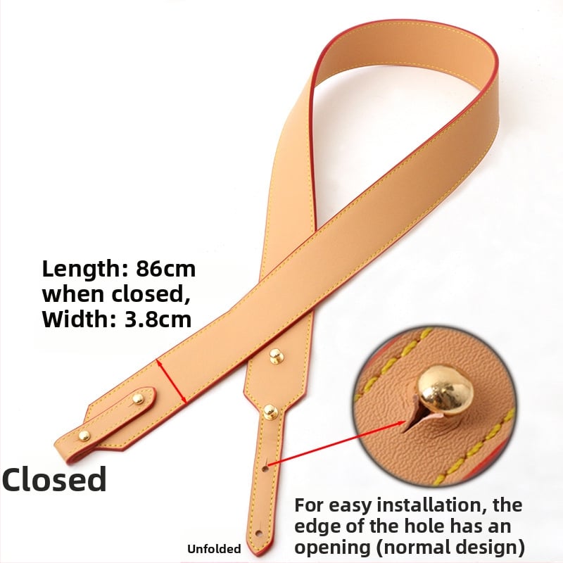 Каишка за рамо за чанти - PU материал, ултра лека и издръжлива, урбанистичен стил, пролет 2025