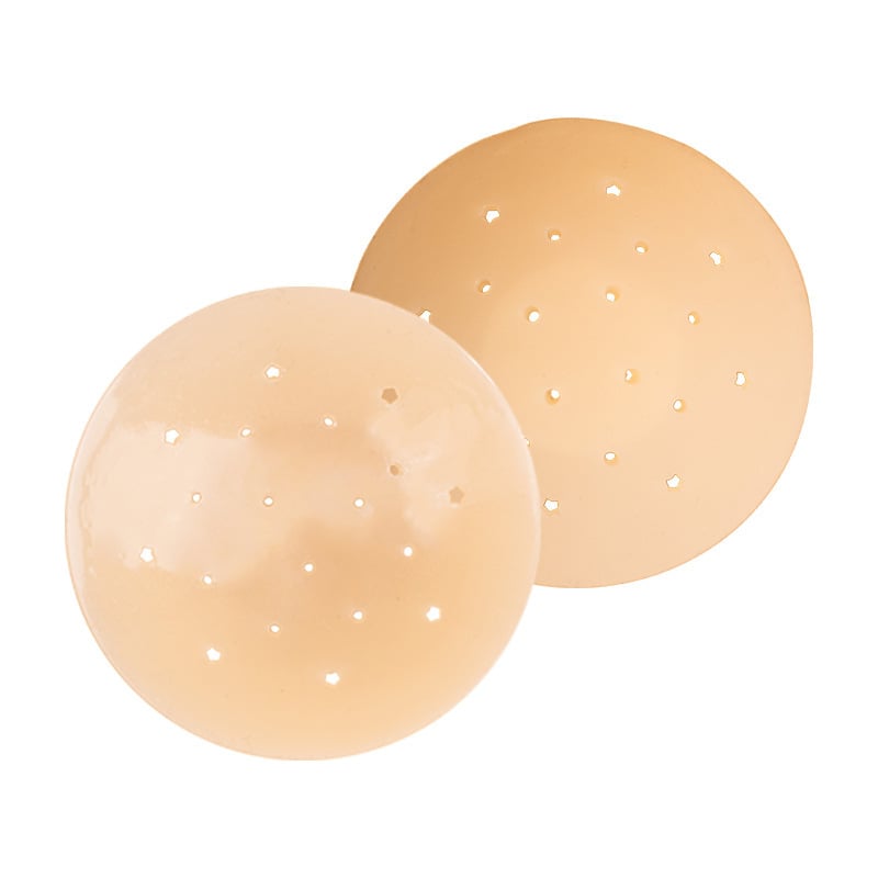 Szilikon mellbimbó-tapasz – ultra vékony, kerek alakú, láthatatlan és újra használható