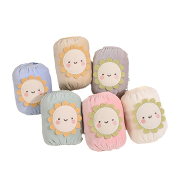 Gyerekeknek készült Cartoon meleg karvédők – szennyeződés ellen velúr anyagból, hímzett, uniszex, 0–8 éveseknek, melegen tartják