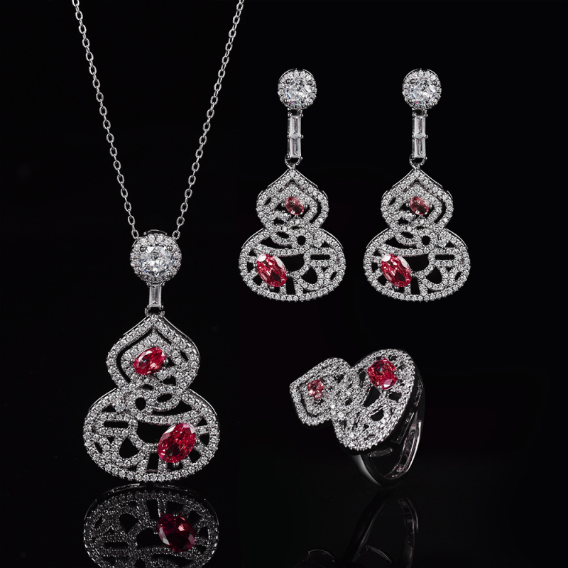 Κολιέ από χαλκό με γεωμετρικό σχήμα, ηλεκτροπλατινωμένο επίχρισμα, κανονική αλυσίδα, στυλ Old Money