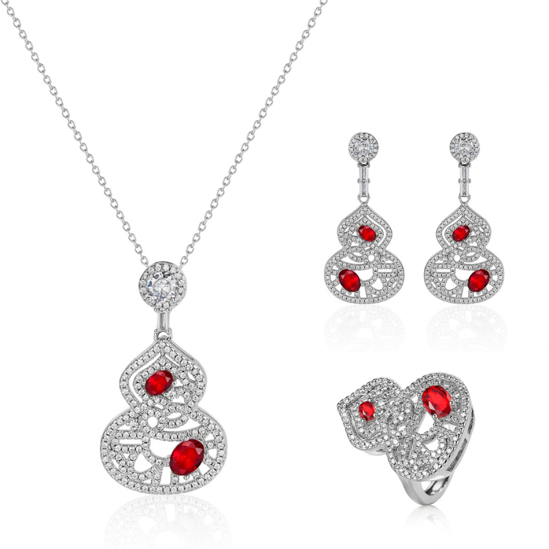 Κολιέ από χαλκό με γεωμετρικό σχήμα, ηλεκτροπλατινωμένο επίχρισμα, κανονική αλυσίδα, στυλ Old Money