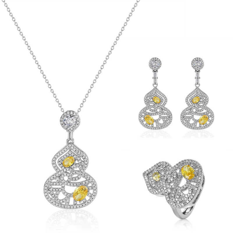 Κολιέ από χαλκό με γεωμετρικό σχήμα, ηλεκτροπλατινωμένο επίχρισμα, κανονική αλυσίδα, στυλ Old Money