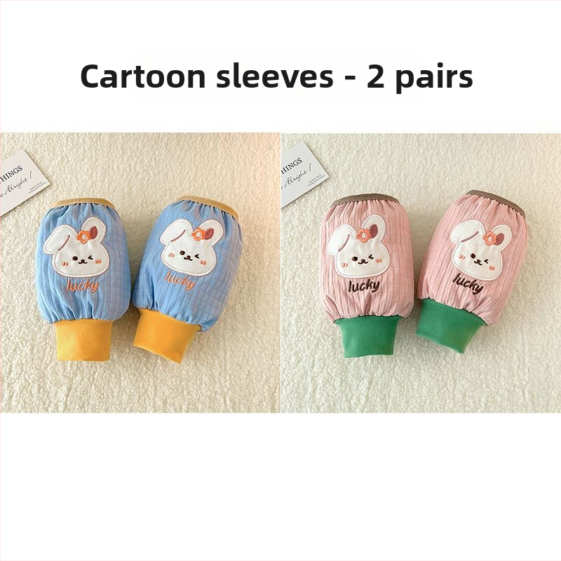 Detské velúr rukávové chrániče, jednofarebné, teplé, unisex, pre vek 3–8 rokov, jar, originálny dizajn