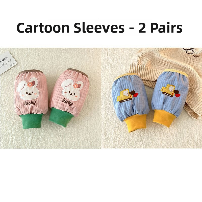 Detské velúr rukávové chrániče, jednofarebné, teplé, unisex, pre vek 3–8 rokov, jar, originálny dizajn