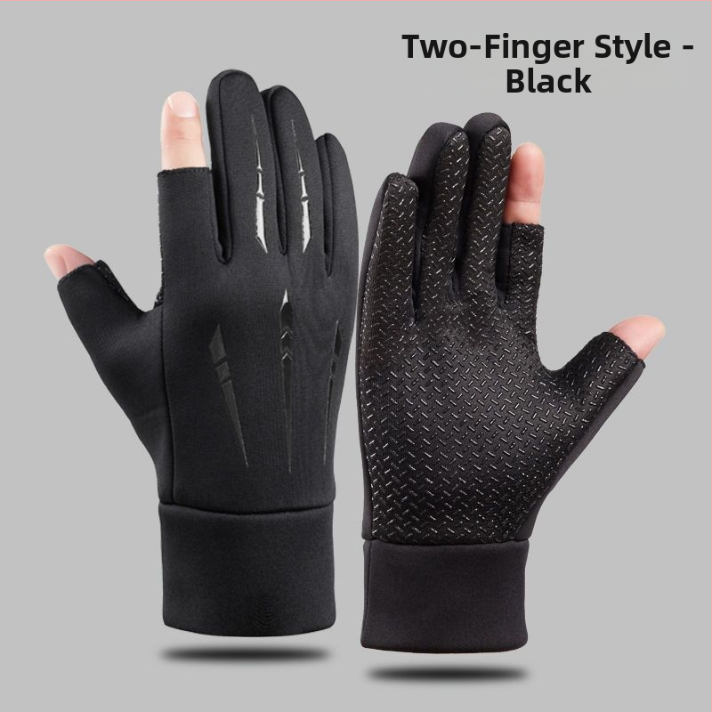 Dviračių pirštinės - unisex, suaugusieji, medžiaga: šilkas su gėlių raštu, raštas 69850, pavasario sezonas