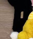 Téli pamut plüss baba sapka fülvédővel, kupola alakú fejfedő, szélvédett, 6–12 hónapos és 1–2 éves korig