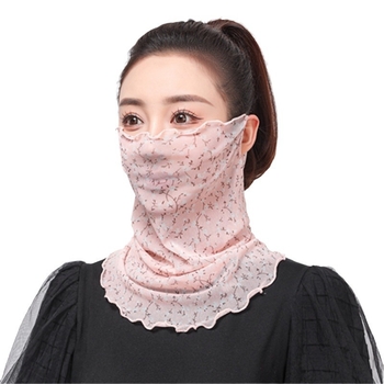 Hálózatos UV-védő maszk - Multifunkcionális vékony nyakkendő/ sál nyárra nőknek; Anyag: háló; Fő anyag: poliészter; Poliészter tartalom 51–60%; Másodlagos anyag tartalom: 51–60%; Szezon: 2024 nyár