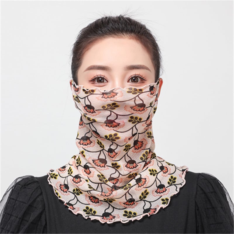 Hálózatos UV-védő maszk - Multifunkcionális vékony nyakkendő/ sál nyárra nőknek; Anyag: háló; Fő anyag: poliészter; Poliészter tartalom 51–60%; Másodlagos anyag tartalom: 51–60%; Szezon: 2024 nyár