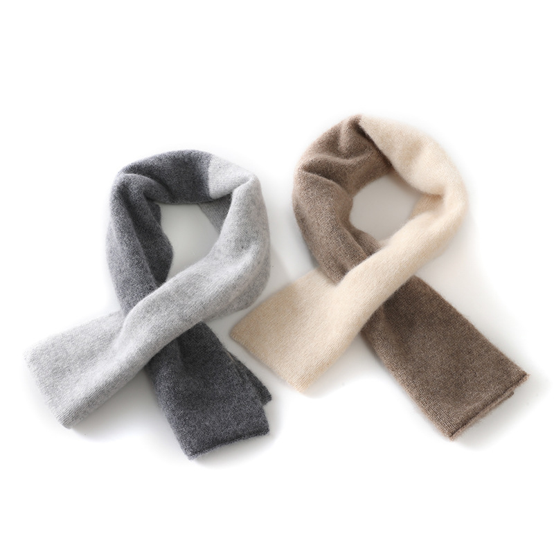 Φουλάρι από κασμίρι με διάτρητο πλεκτό σχέδιο, απλό ύφανση, διατηρεί τη ζεστασιά, για τον χειμώνα