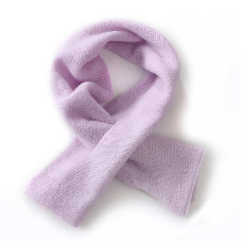 Φουλάρι από κασμίρι με διάτρητο πλεκτό σχέδιο, απλό ύφανση, διατηρεί τη ζεστασιά, για τον χειμώνα