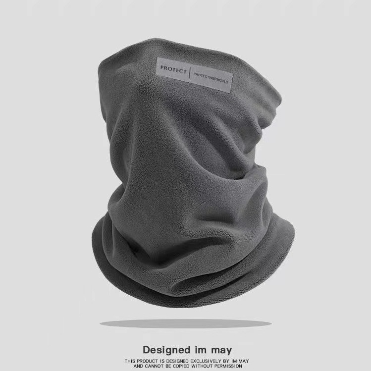 Zimski topli šal za vrat s fleece podstavom i debelim dizajnom, otporan na vjetar, unisex, za biciklizam i skijanje (fleece podstava, debeli dizajn, otporan na vjetar, za biciklizam i skijanje)