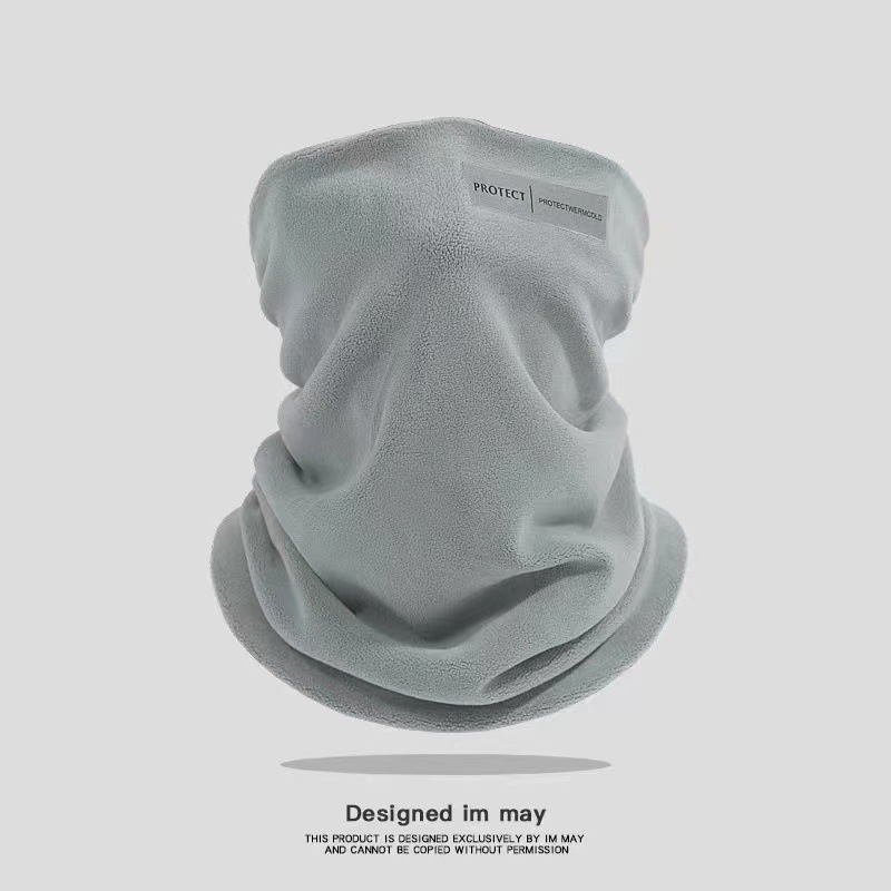 Zimski topli šal za vrat s fleece podstavom i debelim dizajnom, otporan na vjetar, unisex, za biciklizam i skijanje (fleece podstava, debeli dizajn, otporan na vjetar, za biciklizam i skijanje)