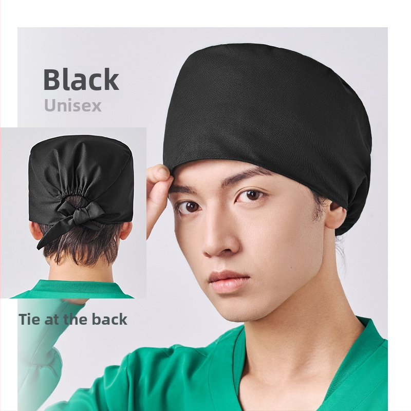 Χειρουργική κάπα από βαμβάκι, unisex, επίπεδη κορυφή, διαπνέουσα και απορροφά τον ιδρώτα