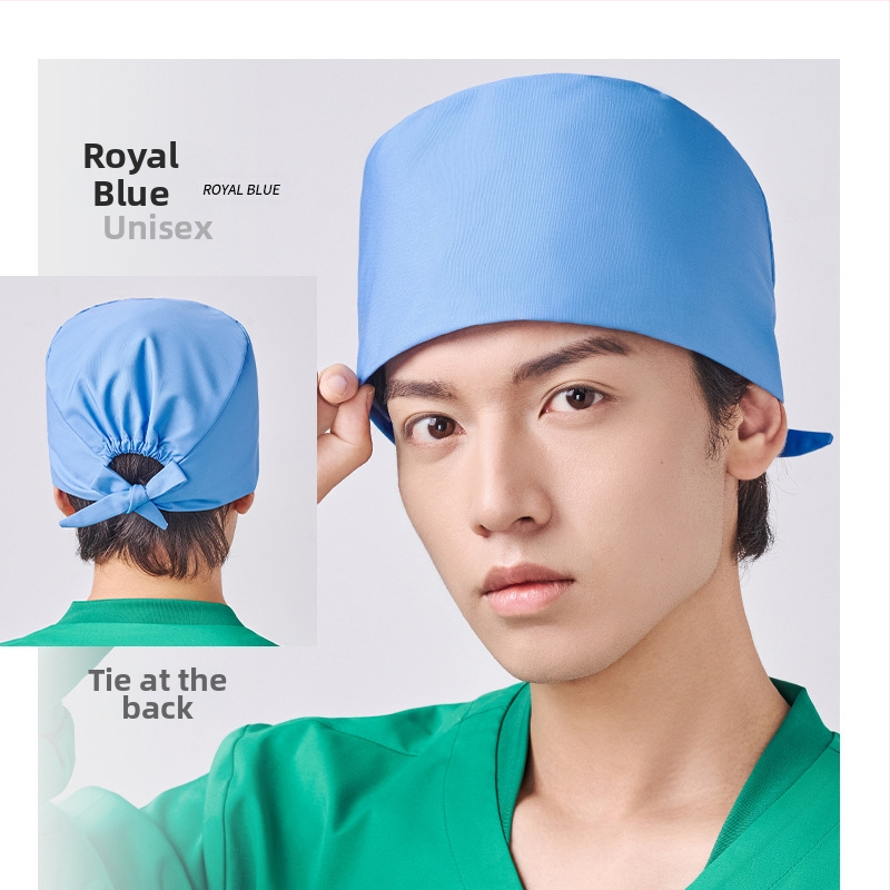 Χειρουργική κάπα από βαμβάκι, unisex, επίπεδη κορυφή, διαπνέουσα και απορροφά τον ιδρώτα