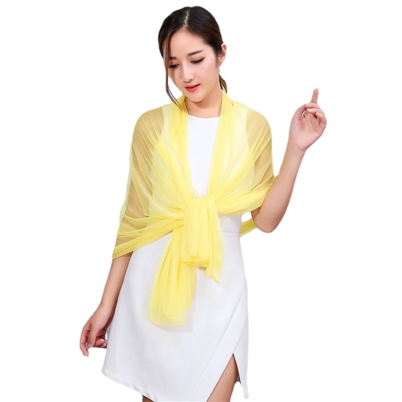 Копринен шал с Beauty Yarn, корейски стил дълъг шал, Warp тъкане, марка Flower Square, сезон лято, произход Zhejiang