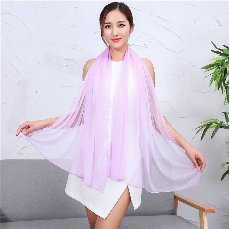 Копринен шал с Beauty Yarn, корейски стил дълъг шал, Warp тъкане, марка Flower Square, сезон лято, произход Zhejiang