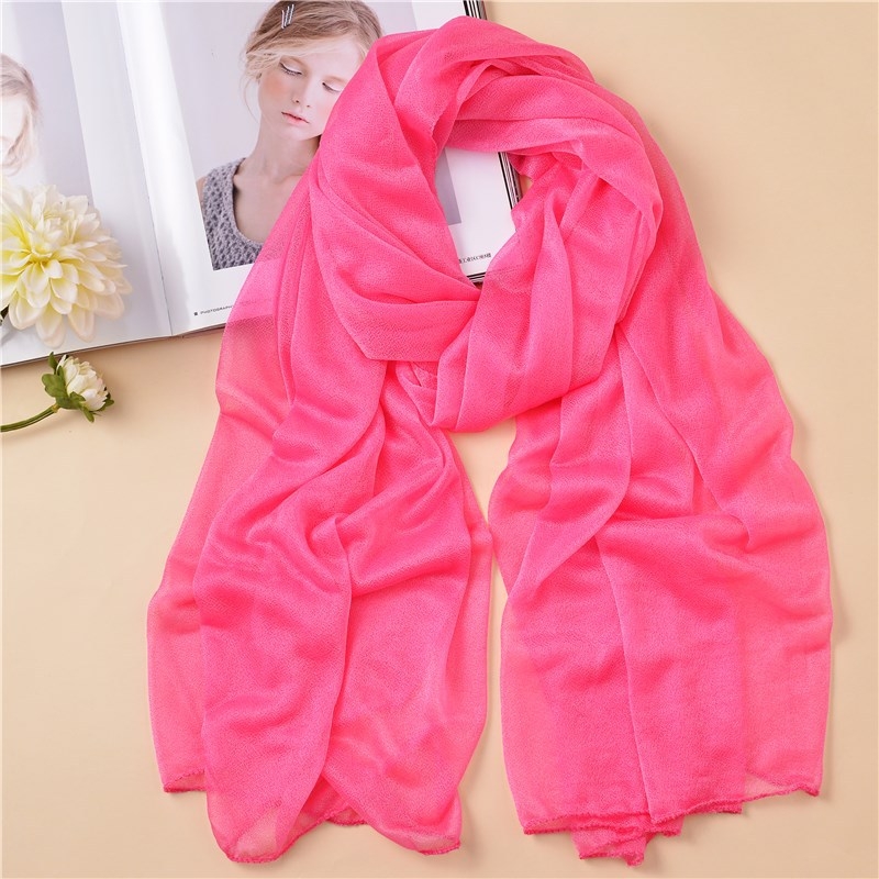 Копринен шал с Beauty Yarn, корейски стил дълъг шал, Warp тъкане, марка Flower Square, сезон лято, произход Zhejiang