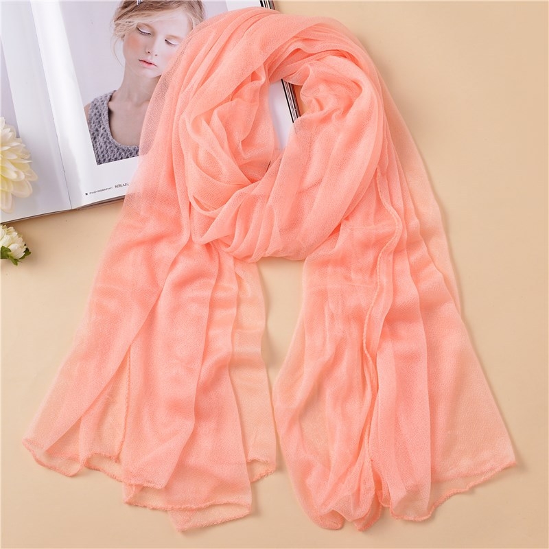 Копринен шал с Beauty Yarn, корейски стил дълъг шал, Warp тъкане, марка Flower Square, сезон лято, произход Zhejiang