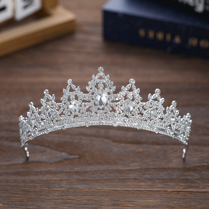 Rainxin tiară pentru femei, metal placat, stil natural