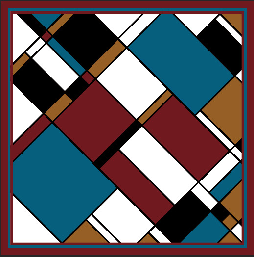 Šal od imitacije svile s logom, tiskani mali kvadratni šal za žene, sintetička svila, ravno pletena tkanina, kineski stil retro