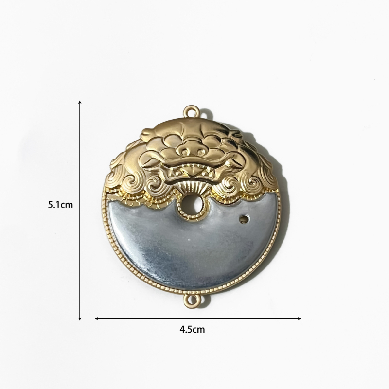 Agrafă pentru păr în formă de inimă, din aliaj, stil retro, placare electrolitică, bază Song Brocade, accesoriu pentru cap